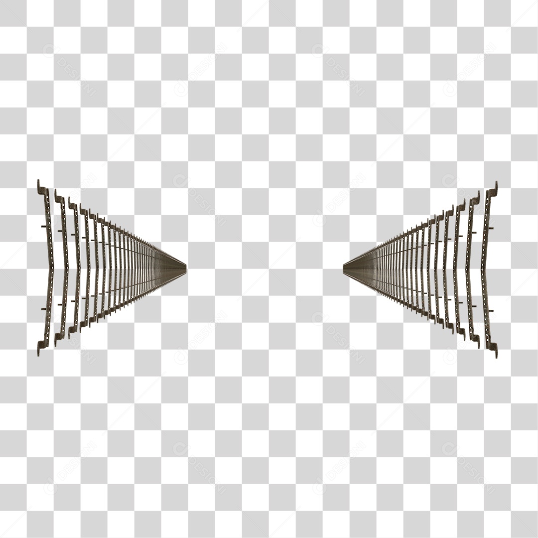 Seta Neon Fila Grades PNG Transparente