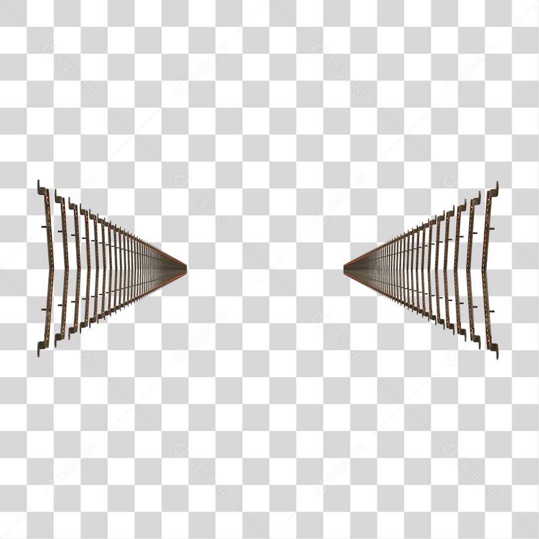 Seta Neon Fila Grades PNG Transparente