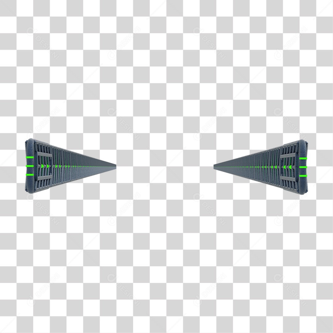 Seta Neon Fila Grades PNG Transparente