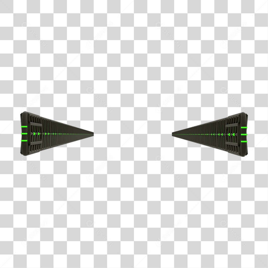 Seta Neon Fila Grades PNG Transparente