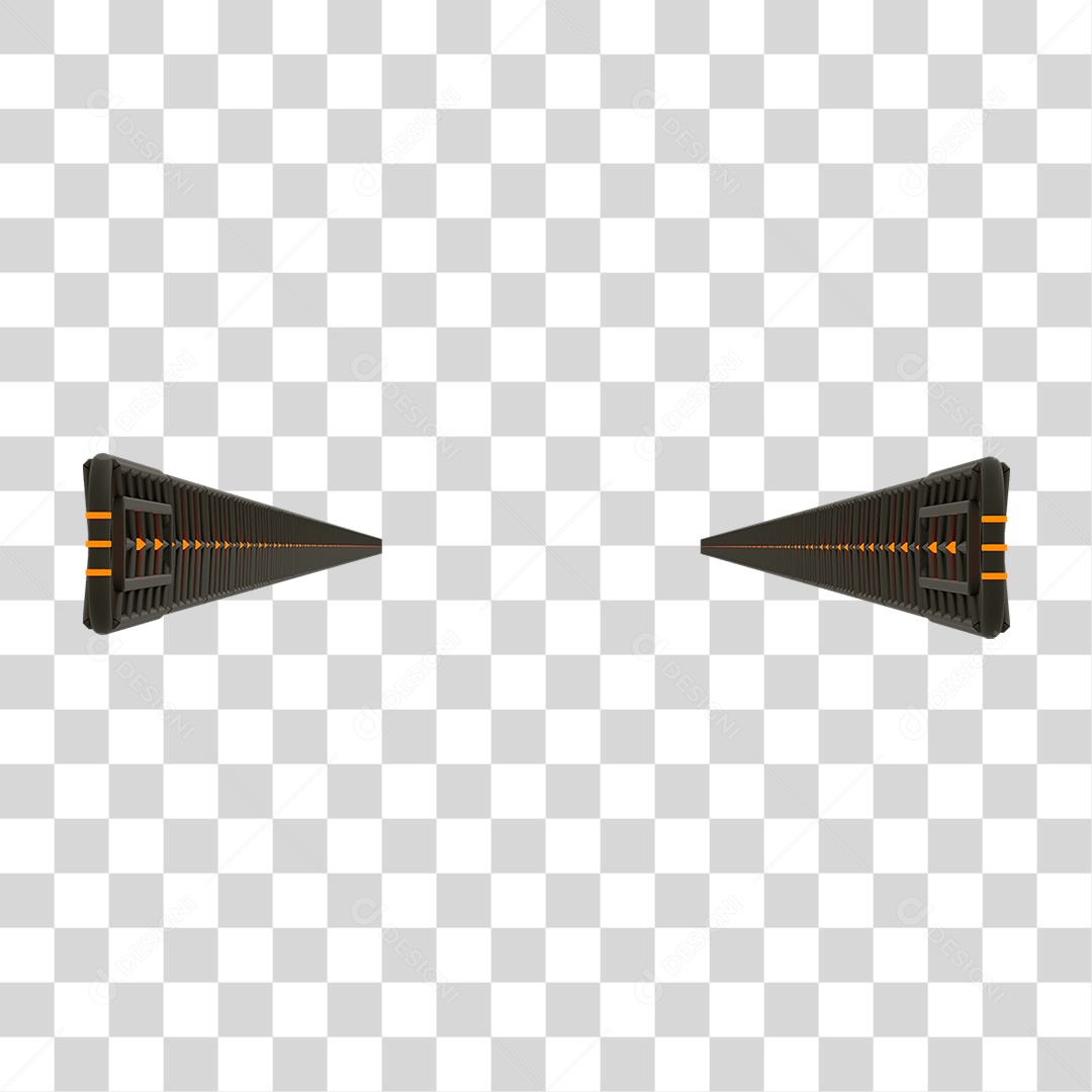 Seta Neon Fila Grades PNG Transparente