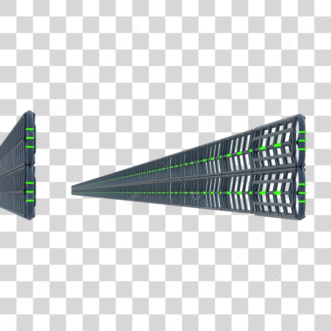 Seta Neon Fila Grades PNG Transparente