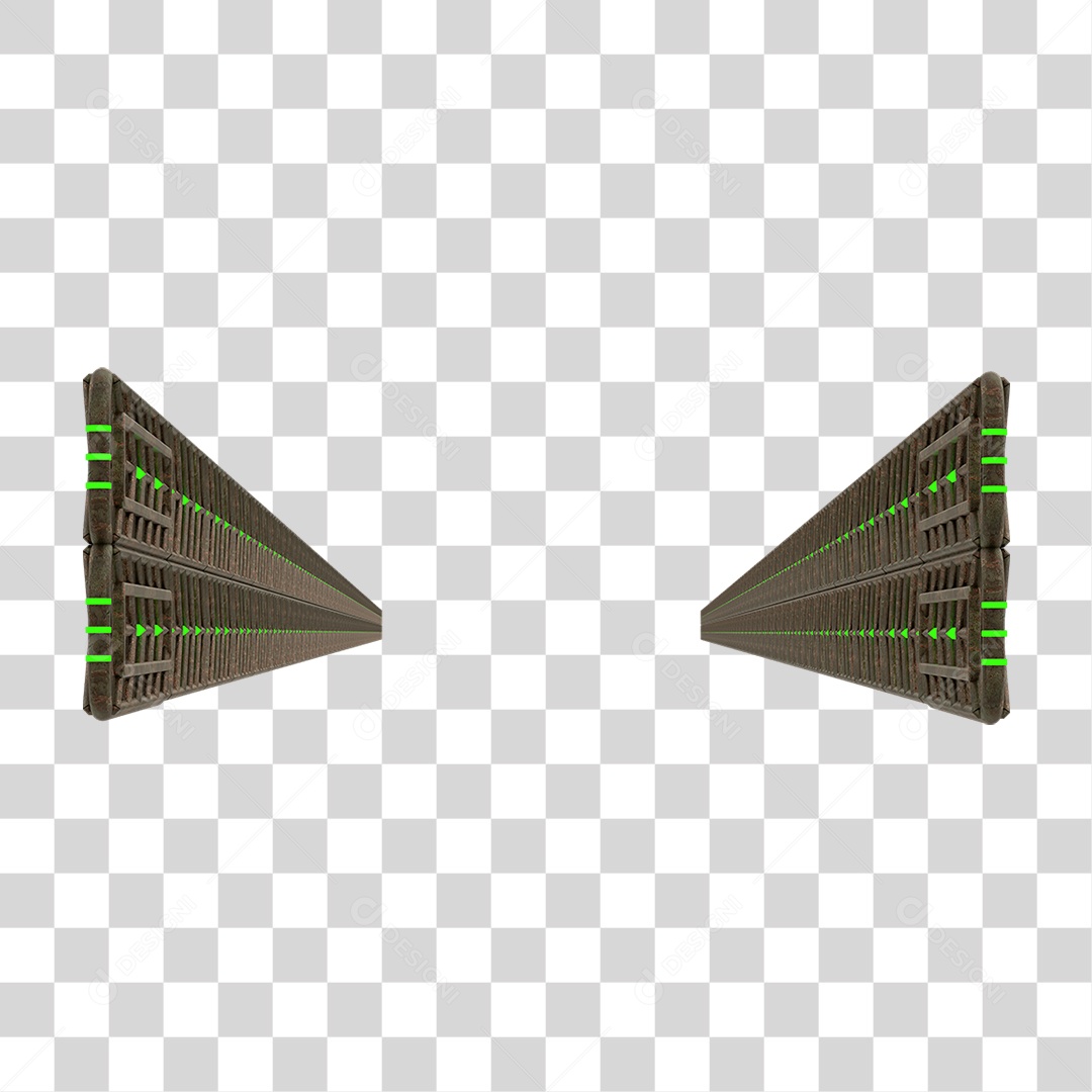 Seta Neon Fila Grades PNG Transparente