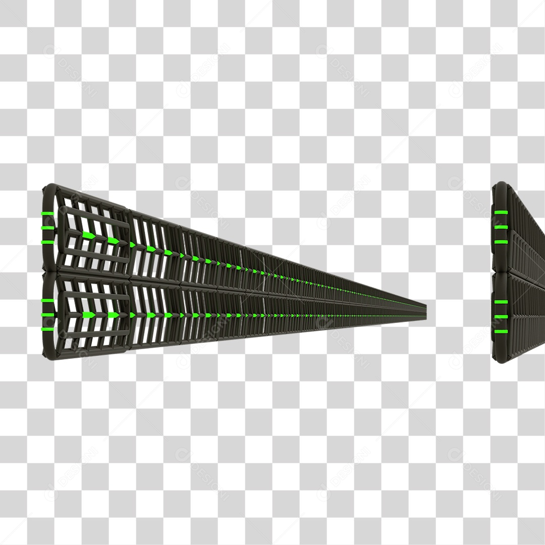 Seta Neon Fila Grades PNG Transparente