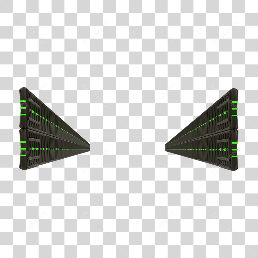 Seta Neon Fila Grades PNG Transparente