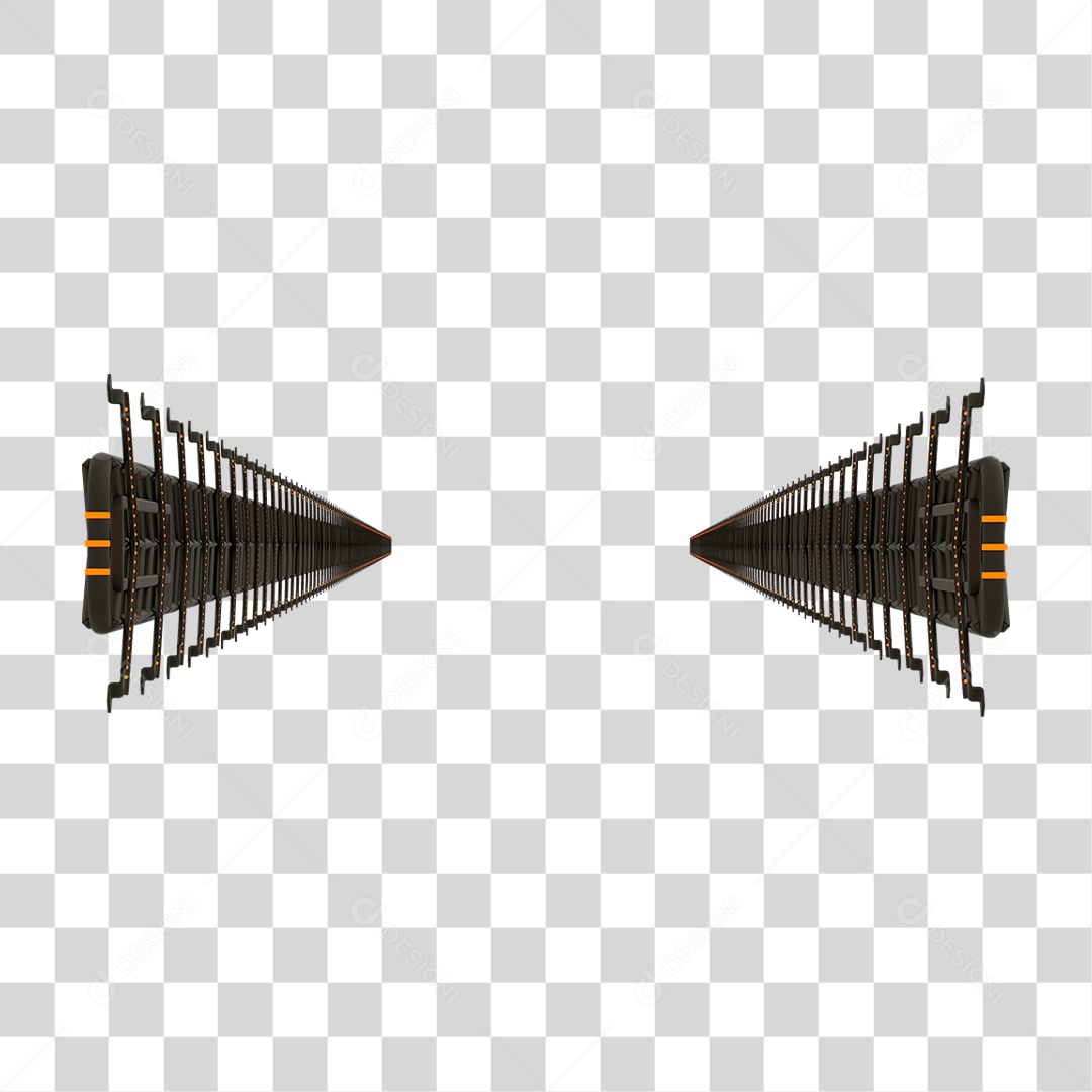 Seta Neon Fila Grades PNG Transparente