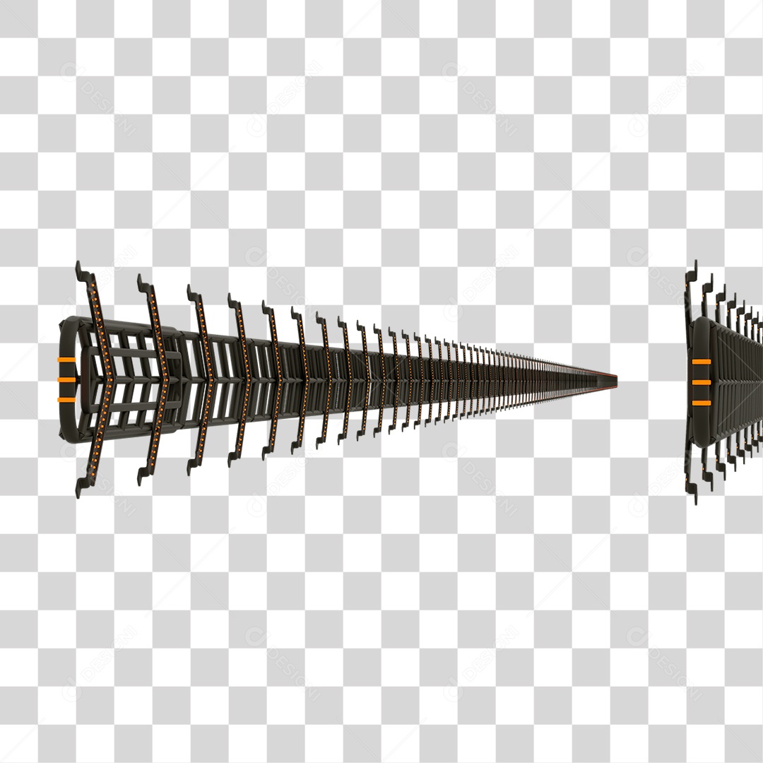 Seta Neon Fila Grades PNG Transparente