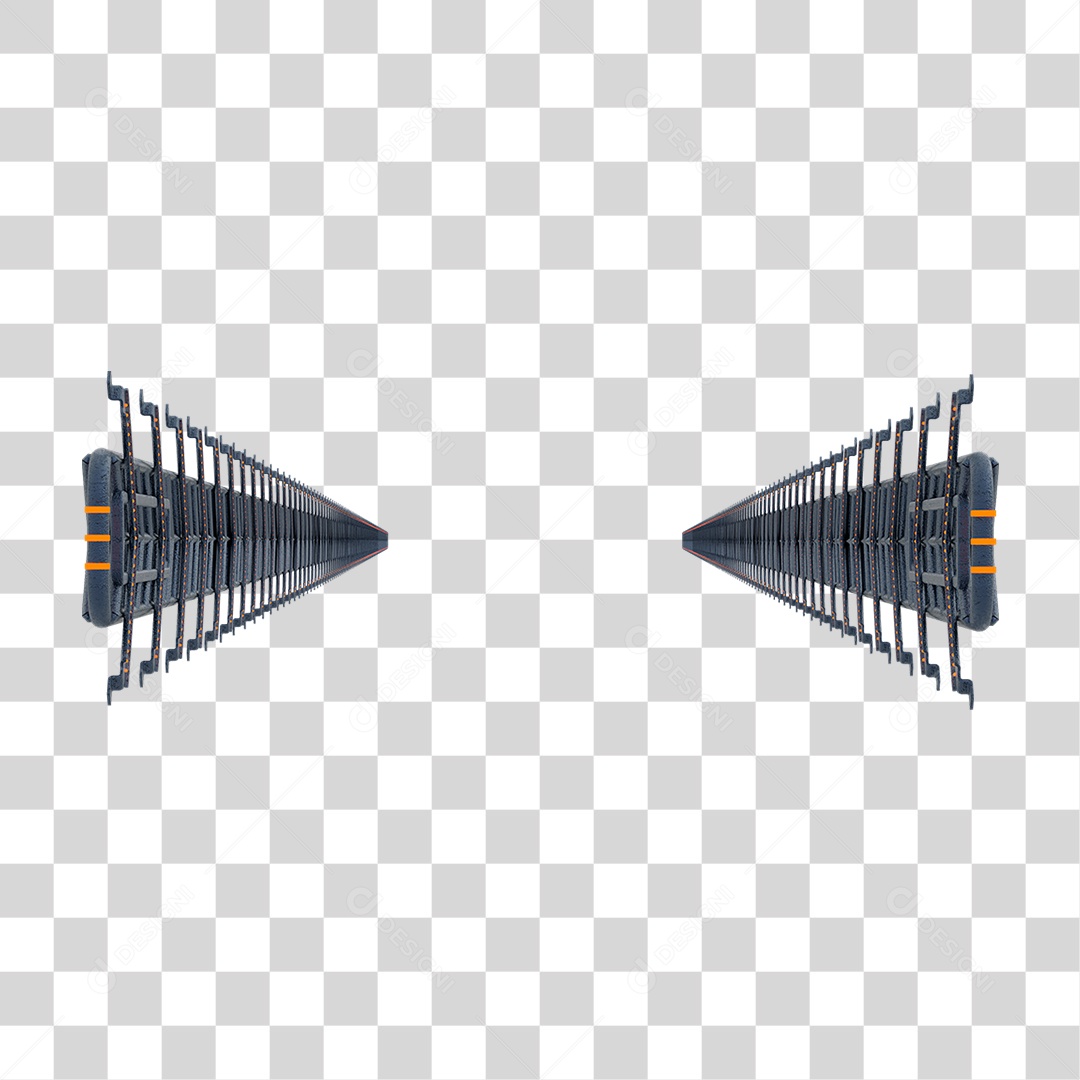 Seta Neon Fila Grades PNG Transparente