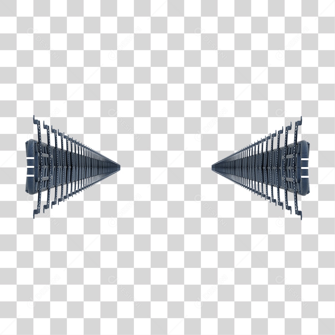 Seta Neon Fila Grades PNG Transparente