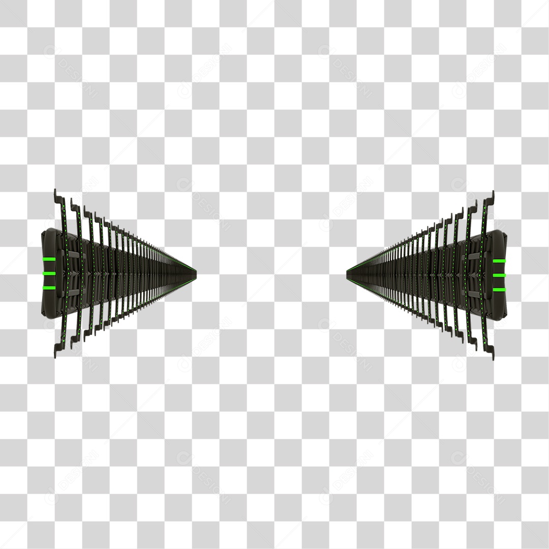 Seta Neon Fila Grades PNG Transparente