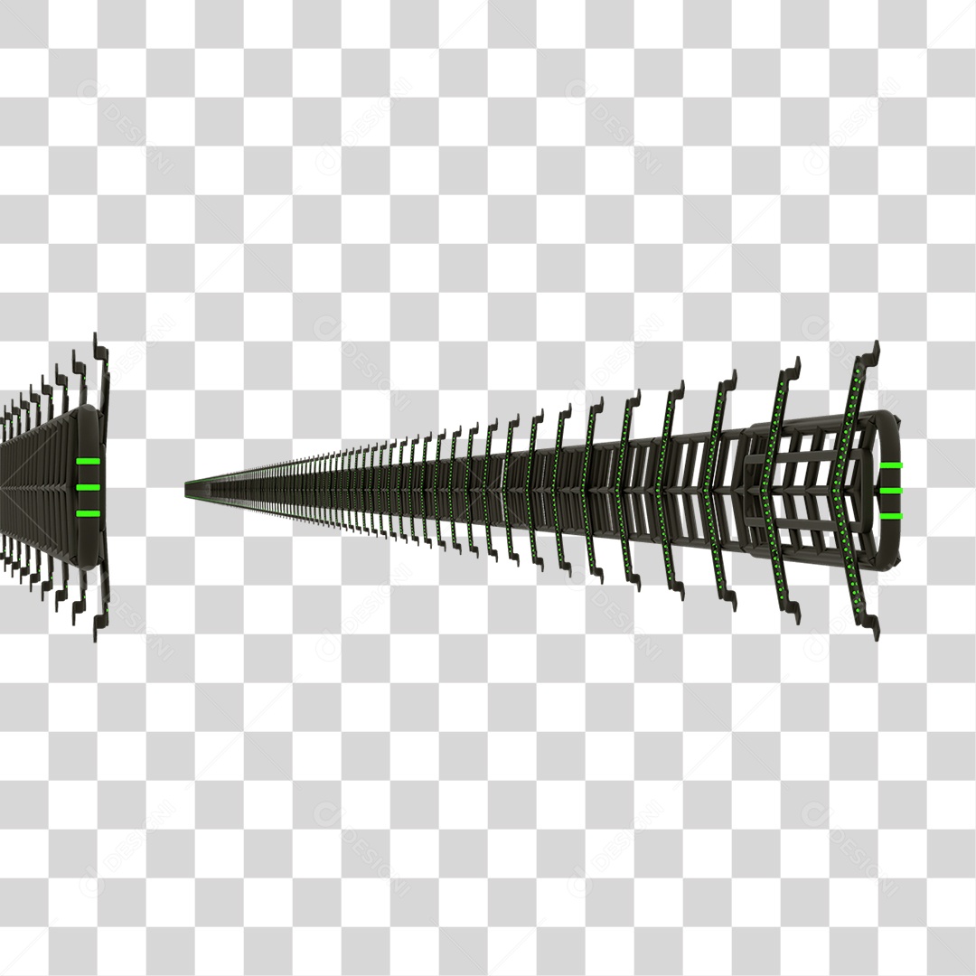 Seta Neon Fila Grades PNG Transparente