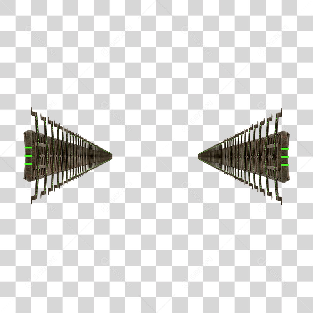 Seta Neon Fila Grades PNG Transparente