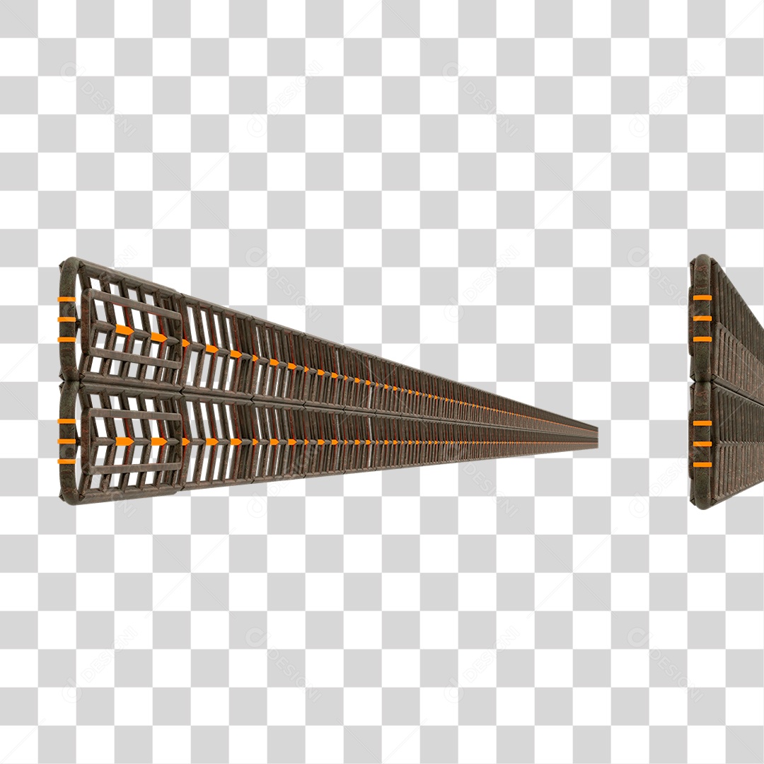 Fita Grade Neon PNG Transparente