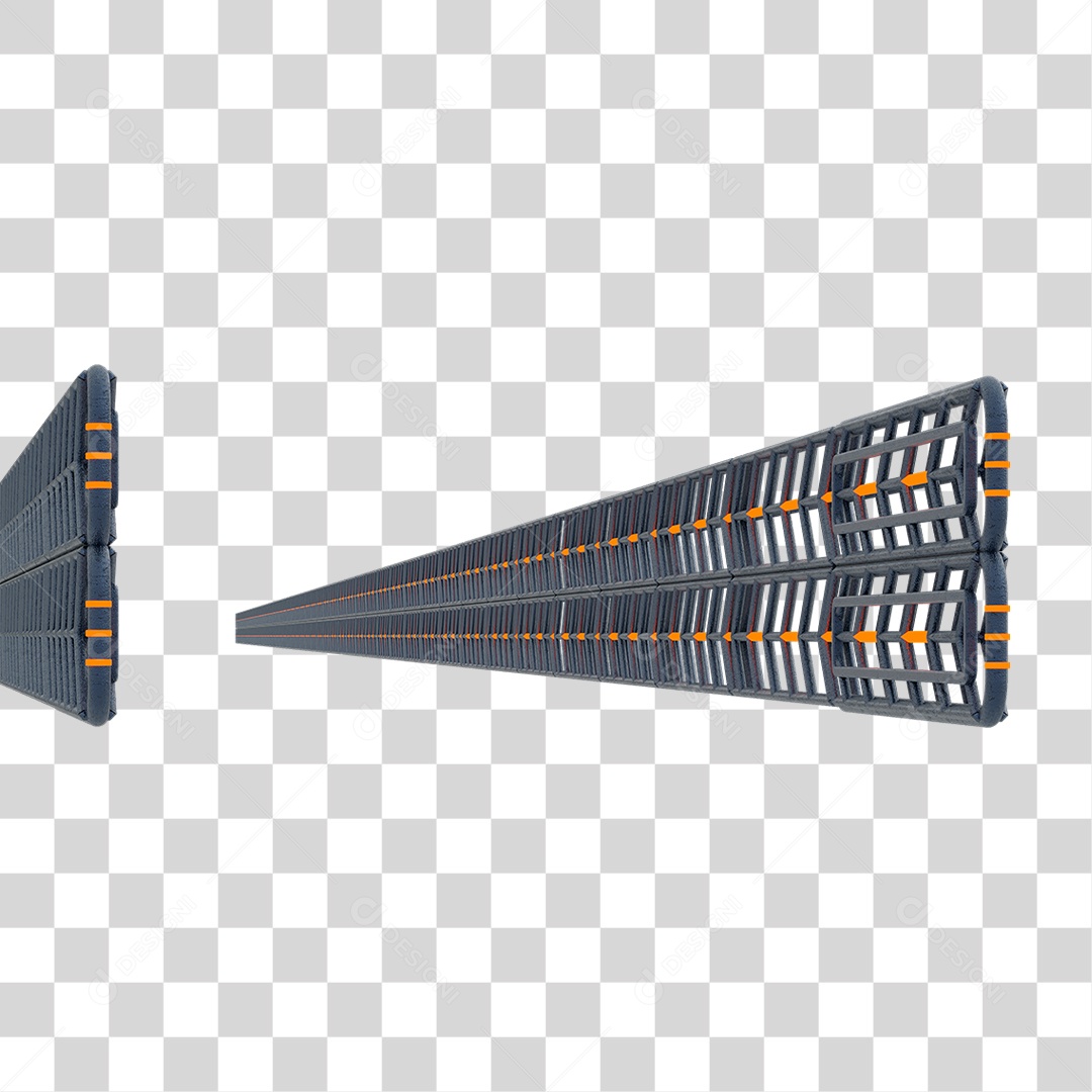 Fita Grade Neon PNG Transparente