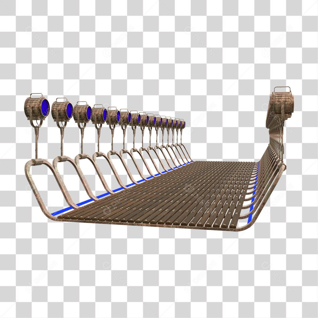 Plataforma Neon PNG Transparente