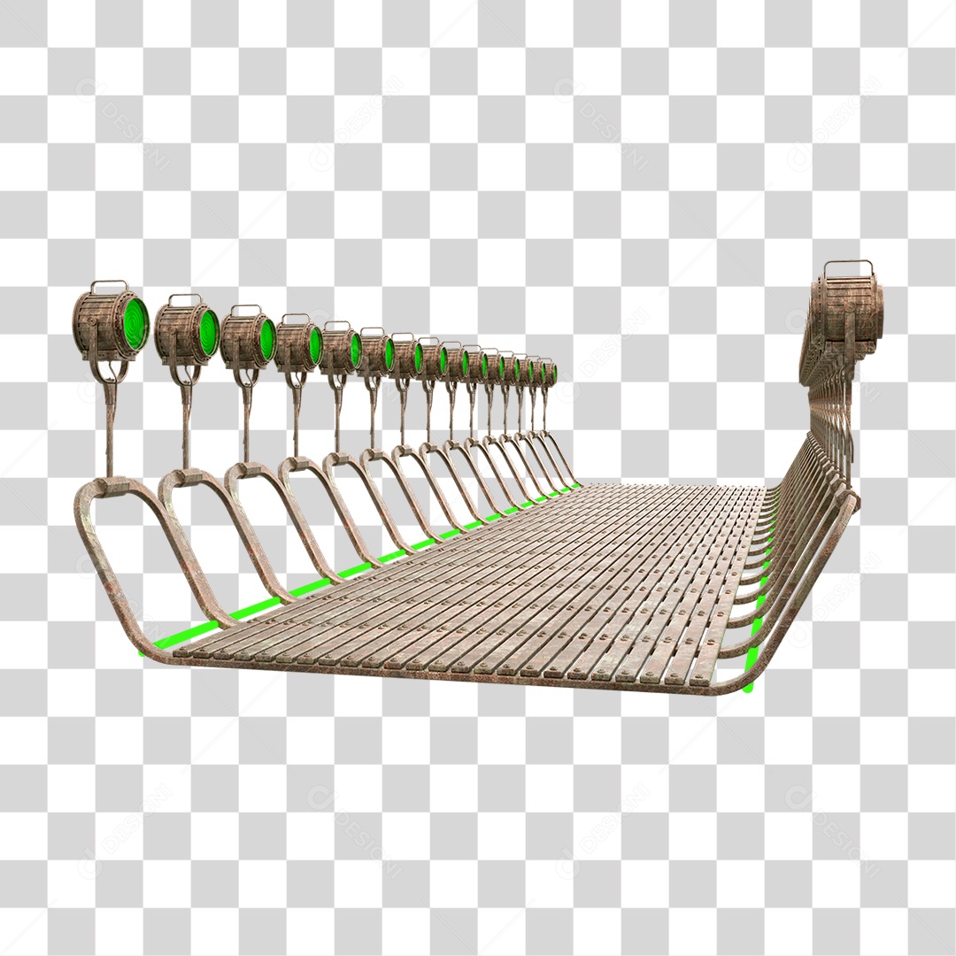 Plataforma Neon PNG Transparente