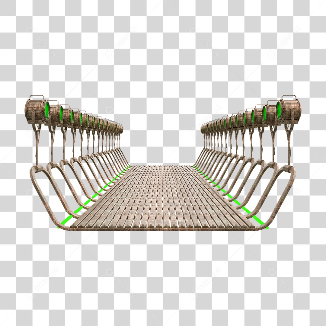 Plataforma Neon PNG Transparente