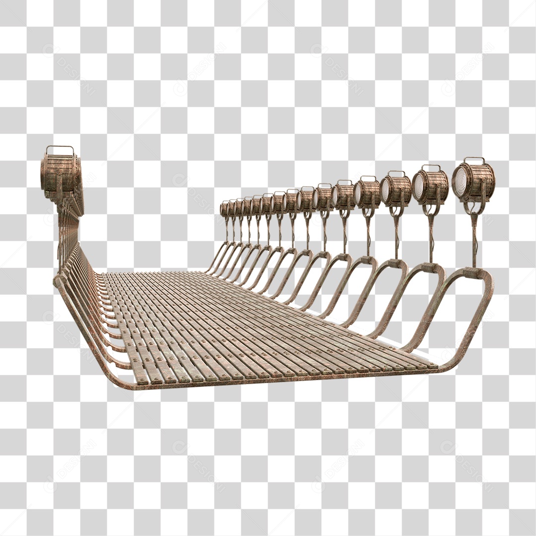 Plataforma Neon PNG Transparente