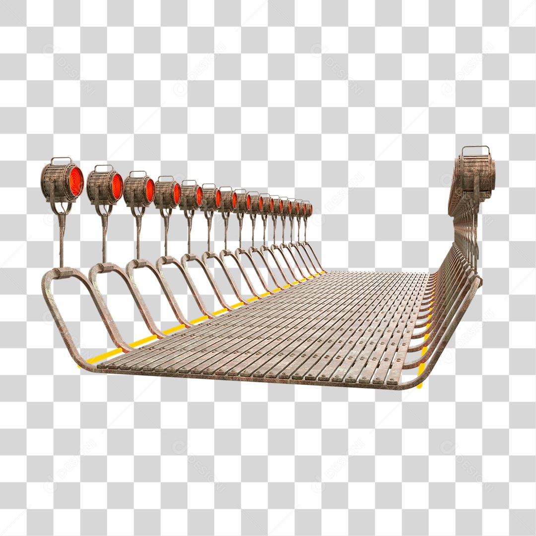 Plataforma Neon PNG Transparente