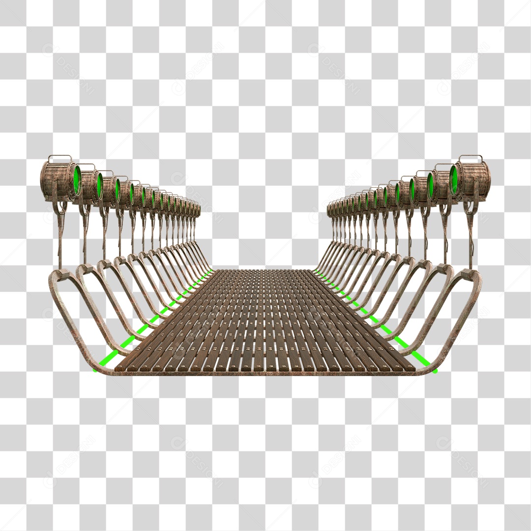 Plataforma Neon PNG Transparente