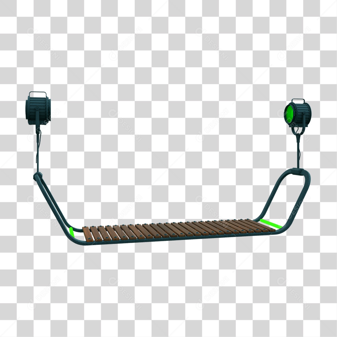 Plataforma Neon PNG Transparente