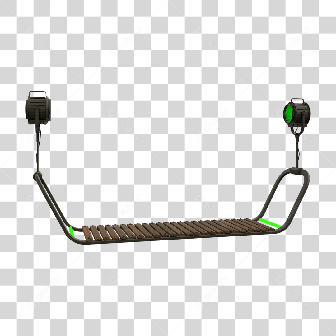 Plataforma Neon PNG Transparente