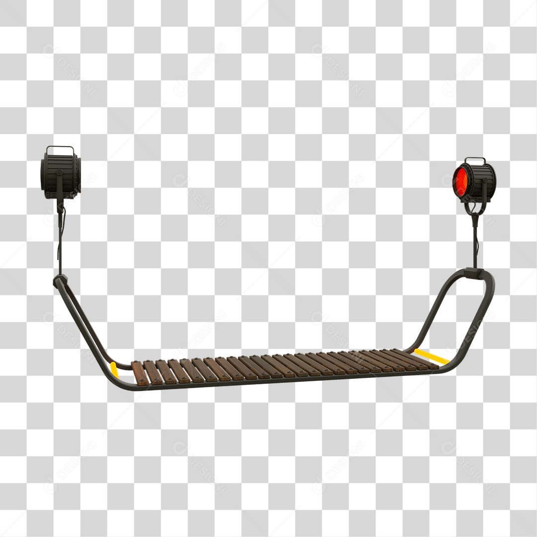 Plataforma Neon PNG Transparente