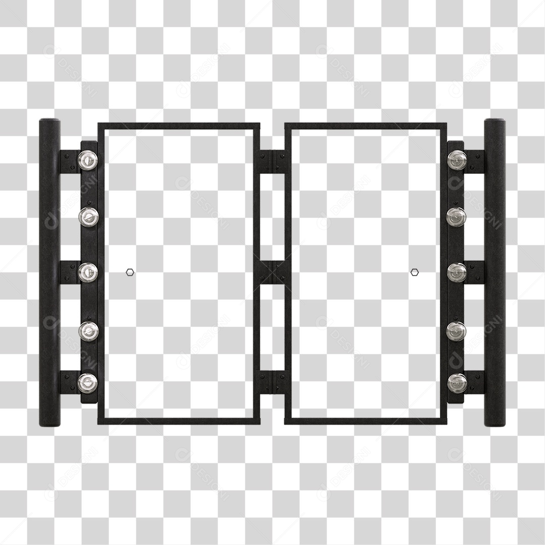 Painel Metal Lâmpadas PNG Transparente