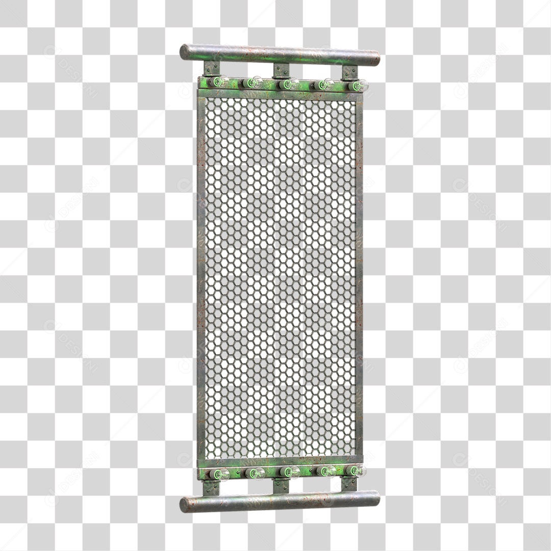 Painel Metal Lâmpadas PNG Transparente