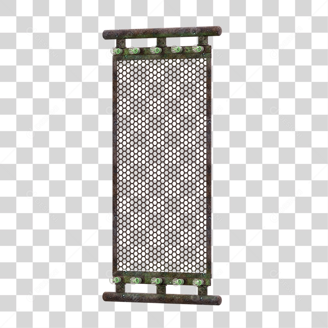 Painel Metal Lâmpadas PNG Transparente