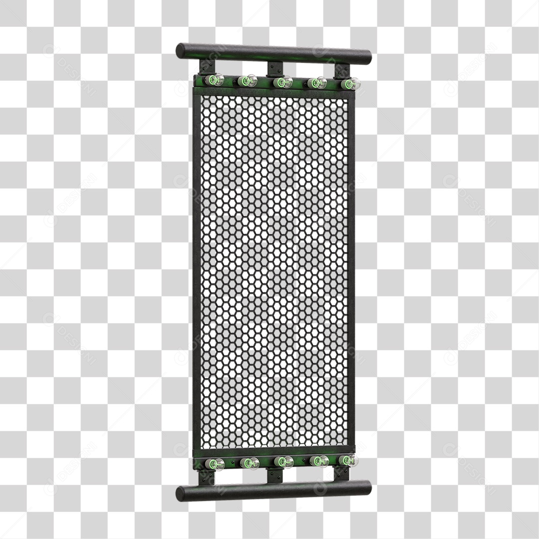 Painel Metal Lâmpadas PNG Transparente