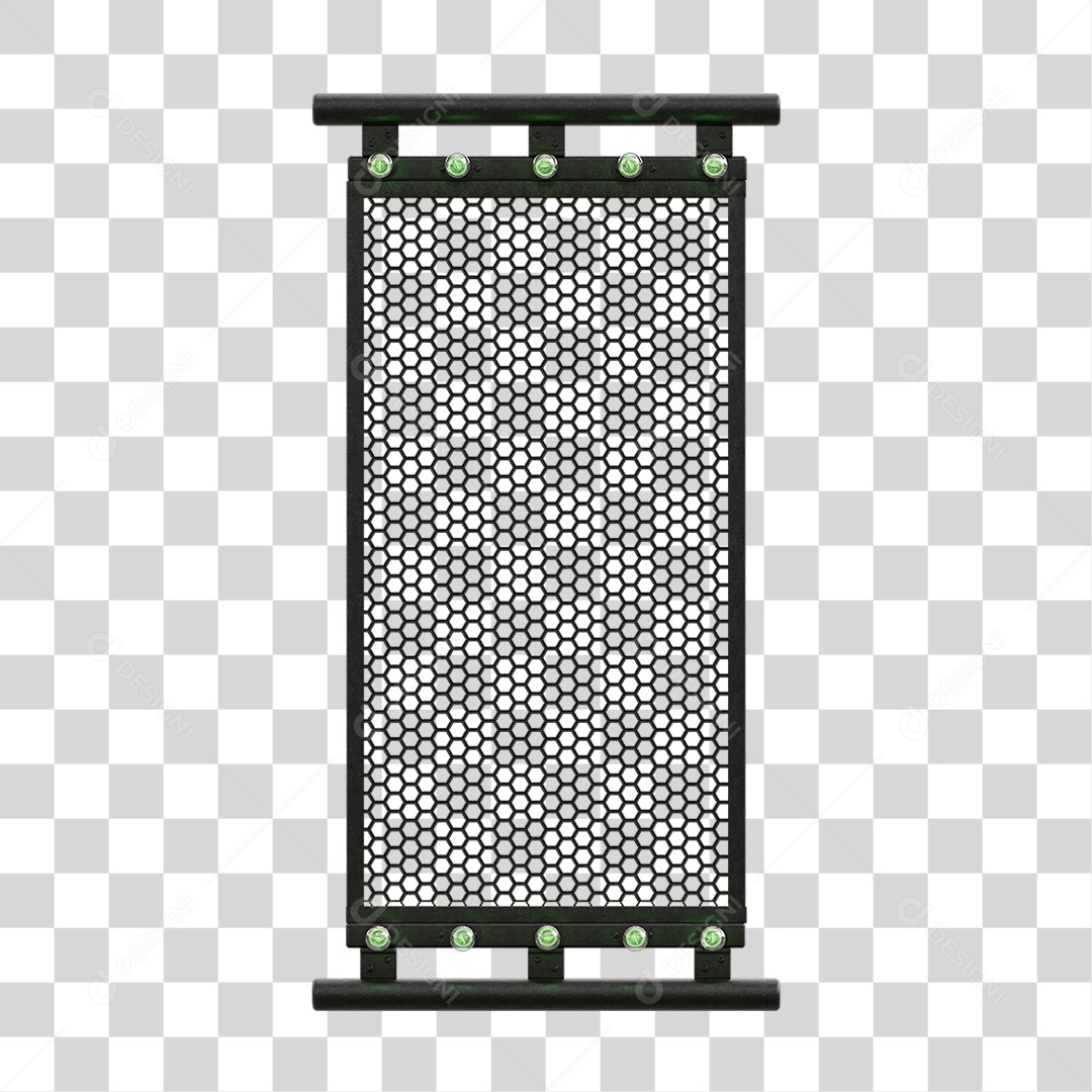 Painel Metal Lâmpadas PNG Transparente