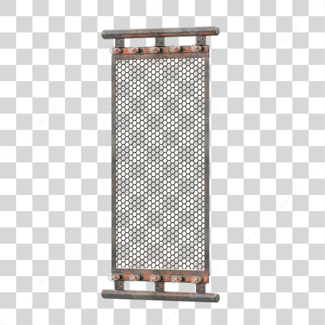 Painel Metal Lâmpadas PNG Transparente