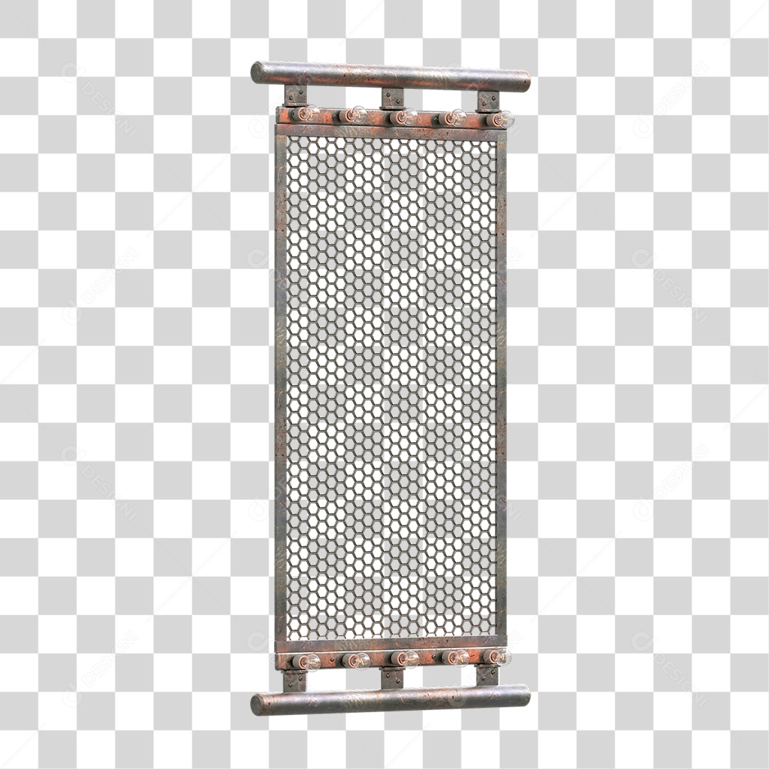 Painel Metal Lâmpadas PNG Transparente