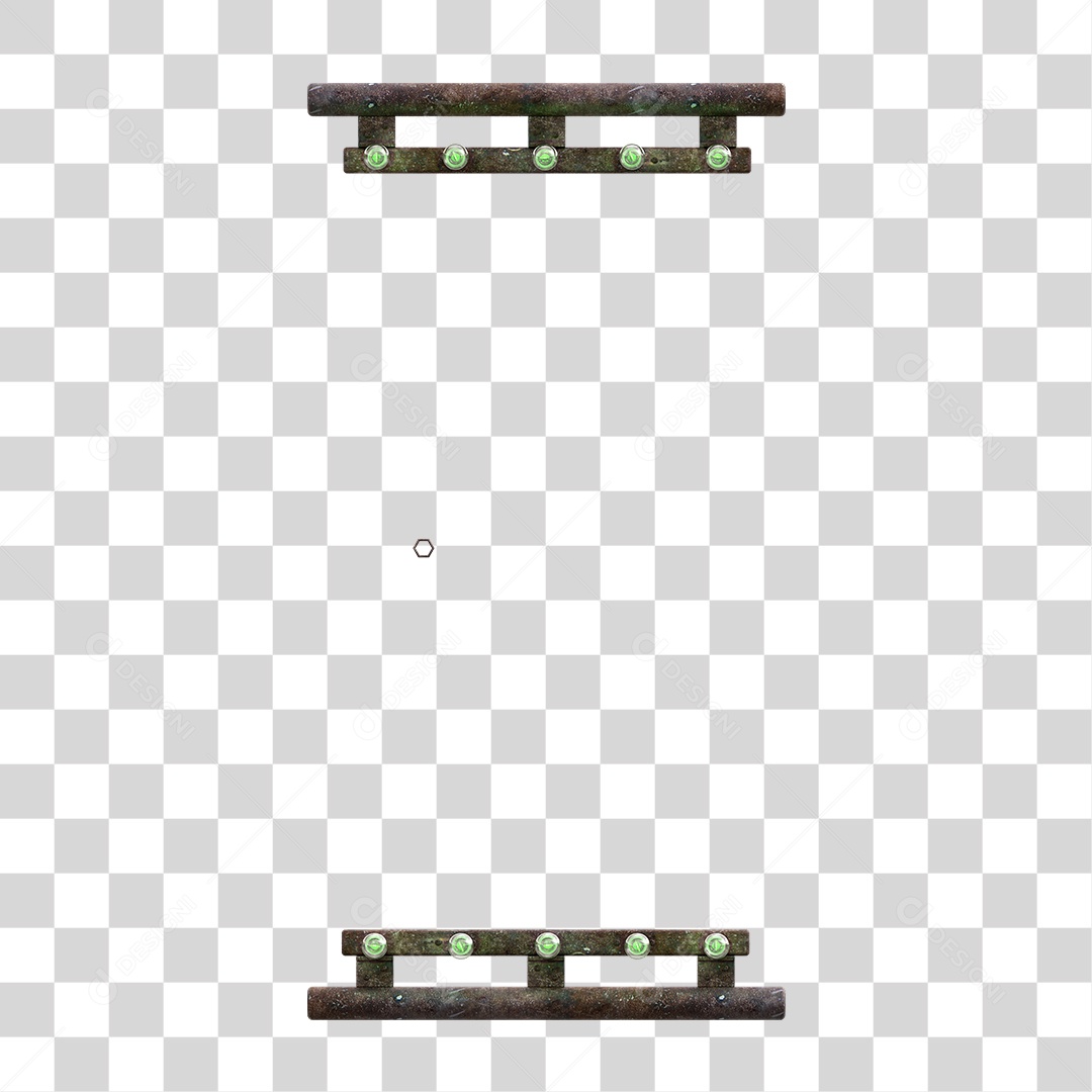 Painel Madeira Metal Lâmpadas PNG Transparente