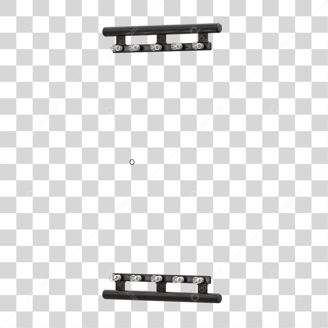 Painel Madeira Metal Lâmpadas PNG Transparente