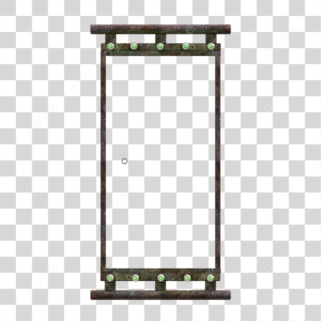 Painel Madeira Metal Lâmpadas PNG Transparente