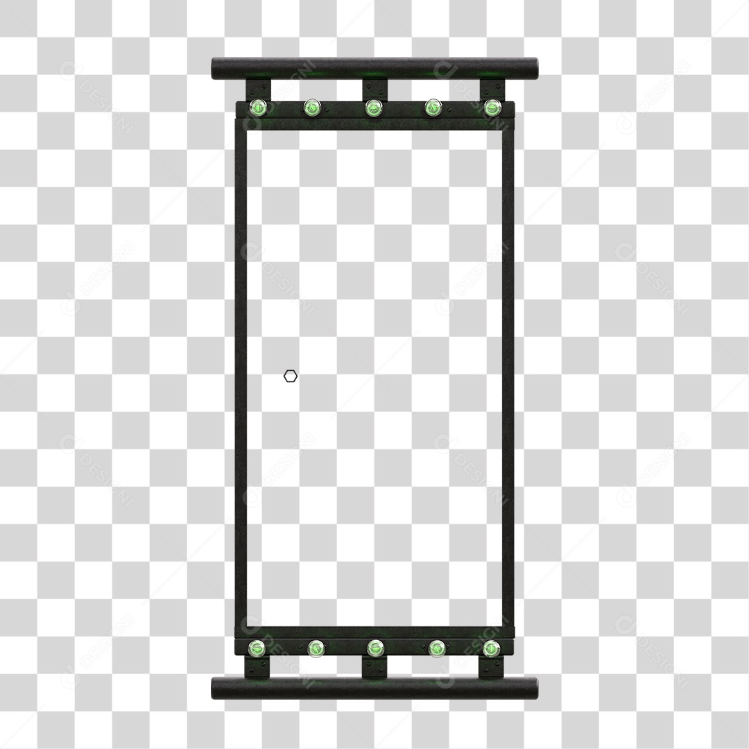 Painel Madeira Metal Lâmpadas PNG Transparente