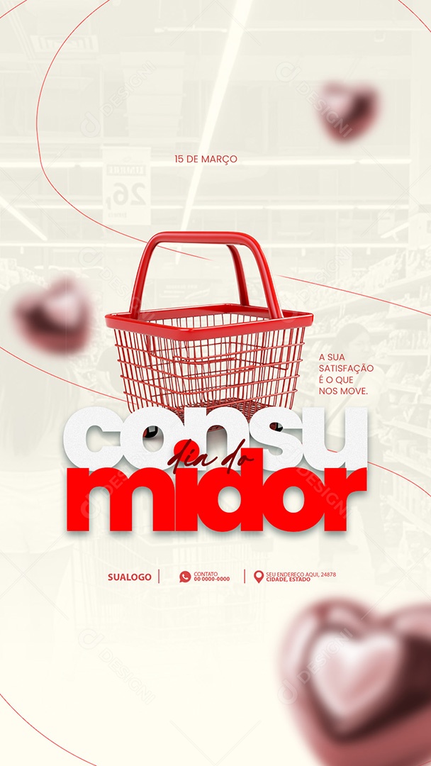 Story Dia Do Consumidor 15 de Março Social Media PSD Editável