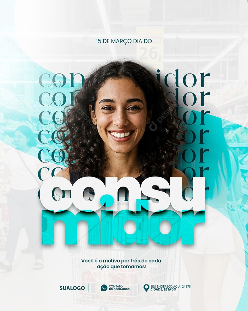 Dia Do Consumidor 15 de Março Social Media PSD Editável