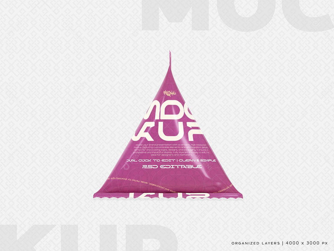 Mockup Caixa de Suco PSD Editável