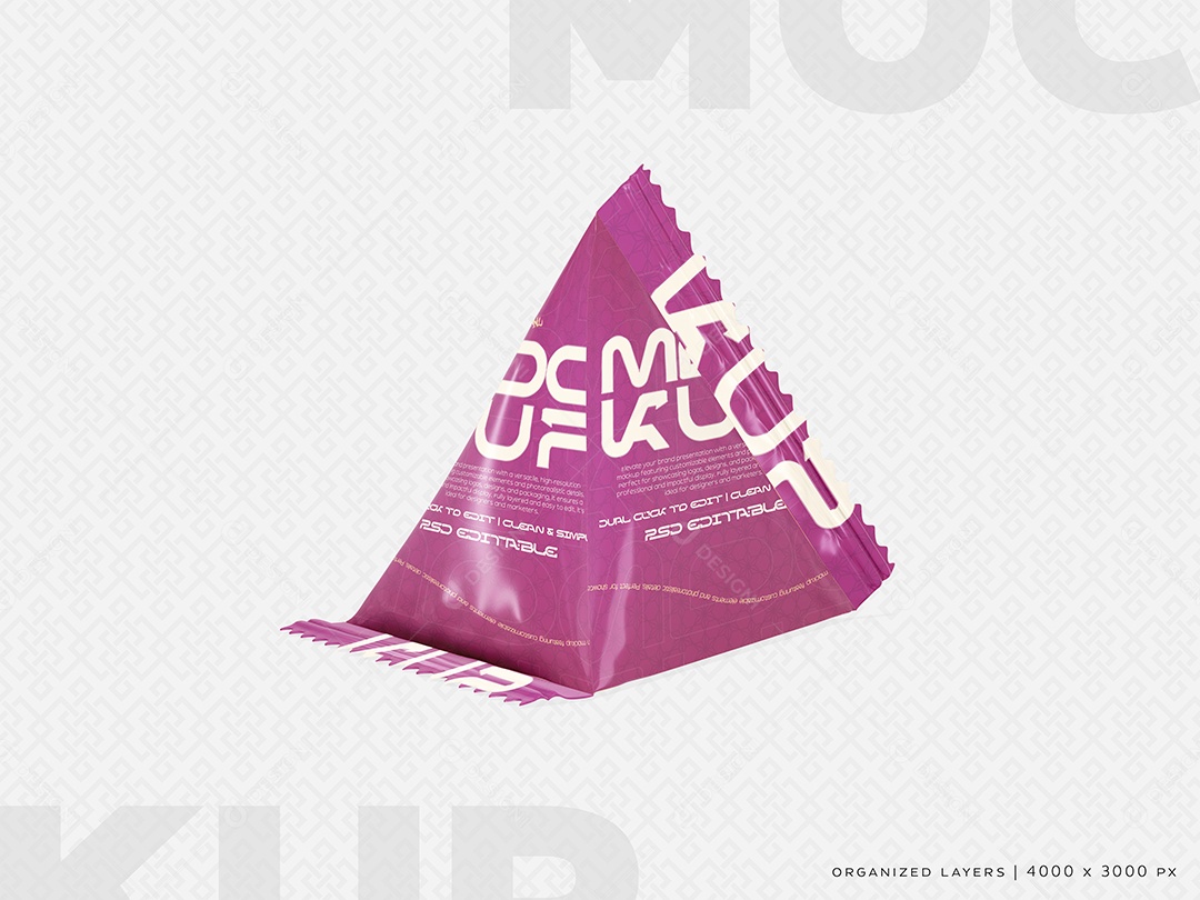 Mockup Caixa de Suco PSD Editável