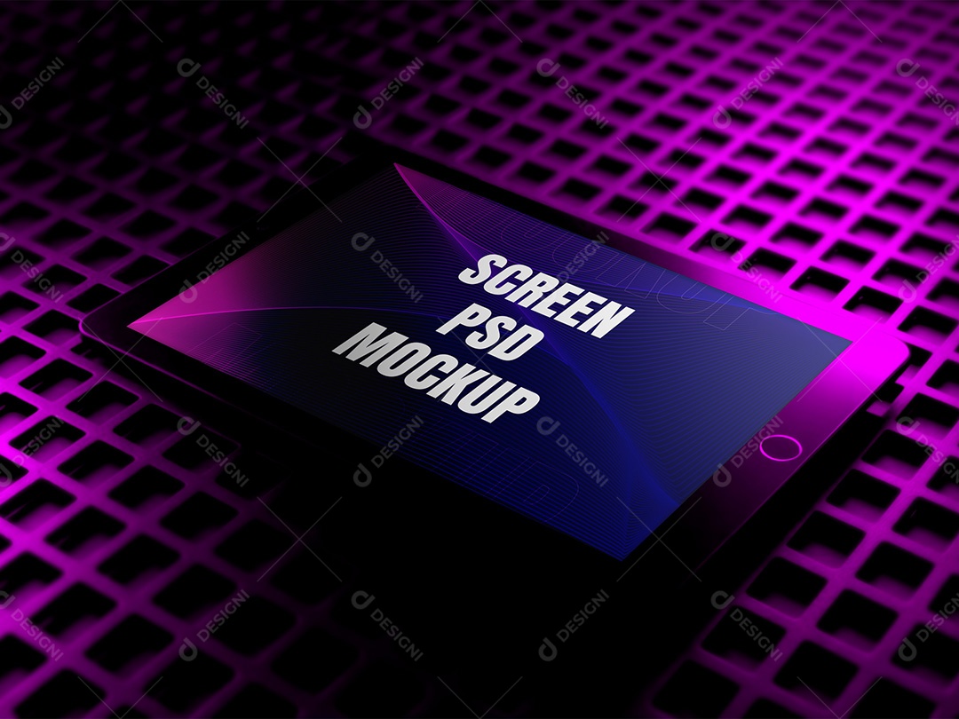 Tablet Mockup PSD Editável