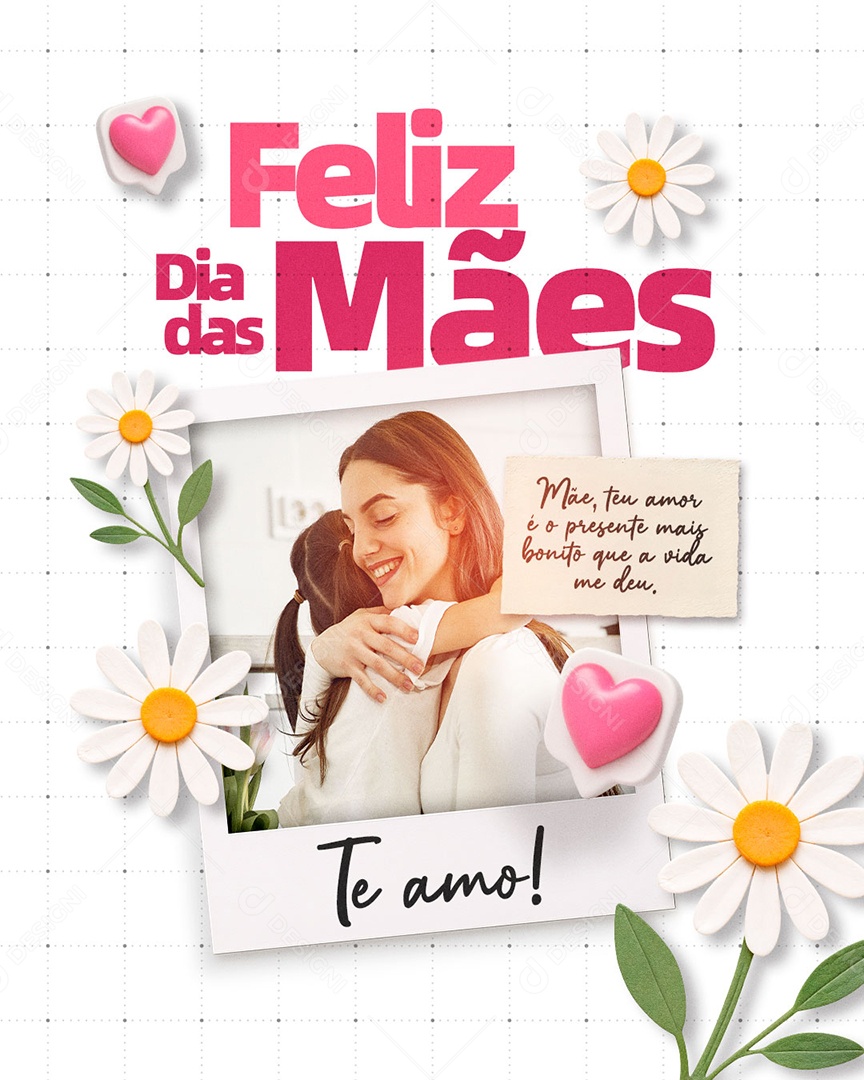 Feliz Dia das Mães 11 de Maio Social Media PSD Editável