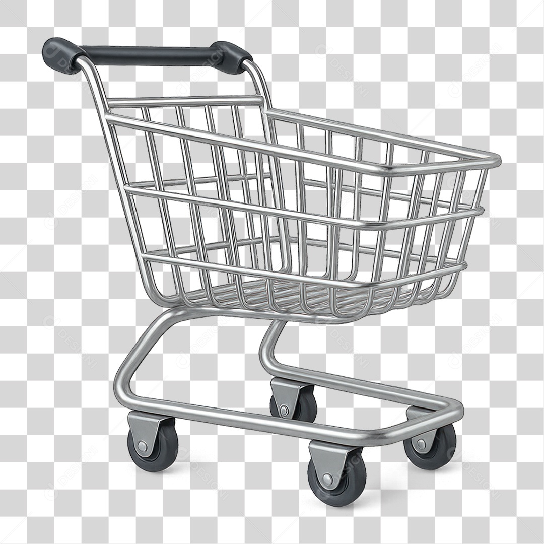 Carrinho de Supermercado PNG Transparente
