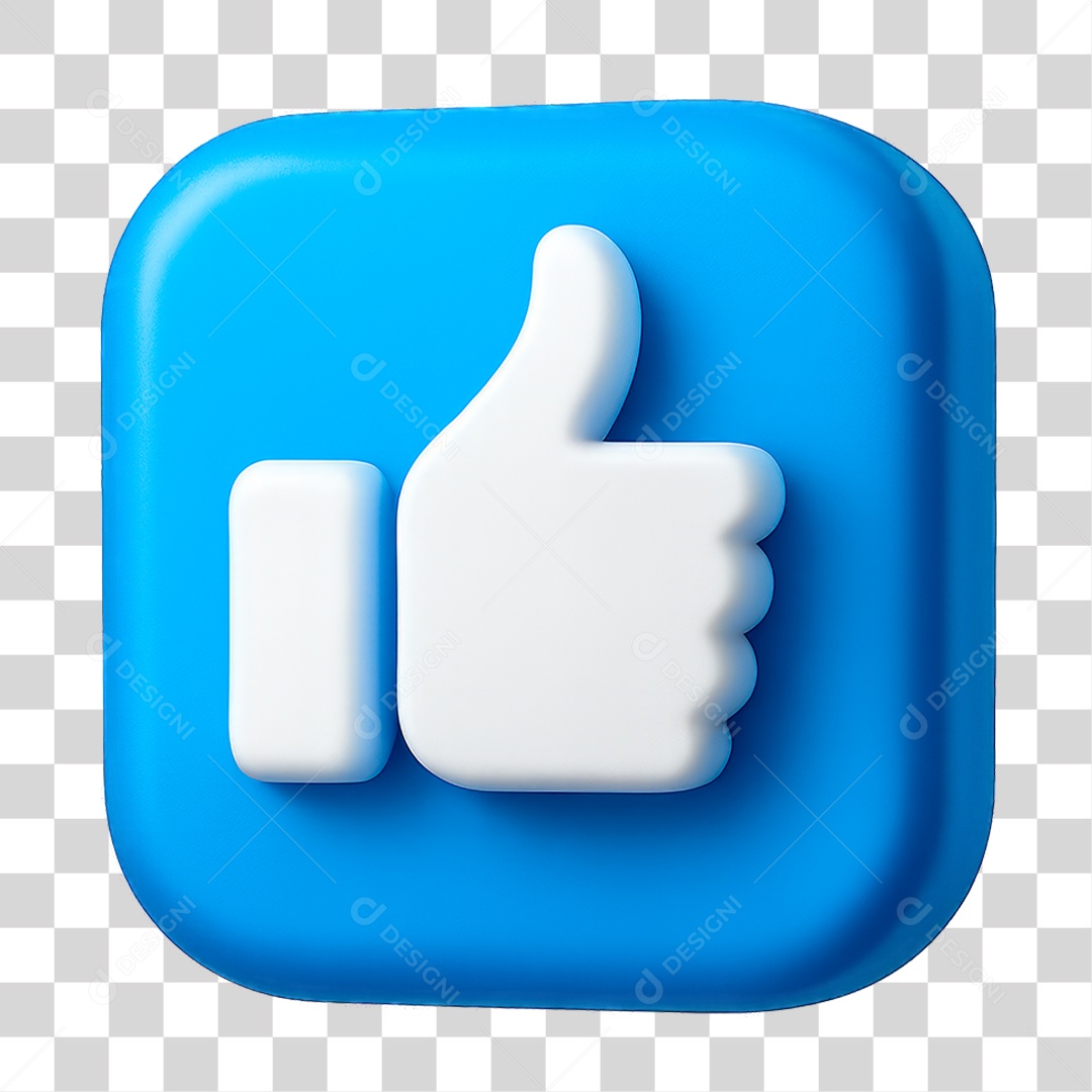 Ícone Like PNG Transparente
