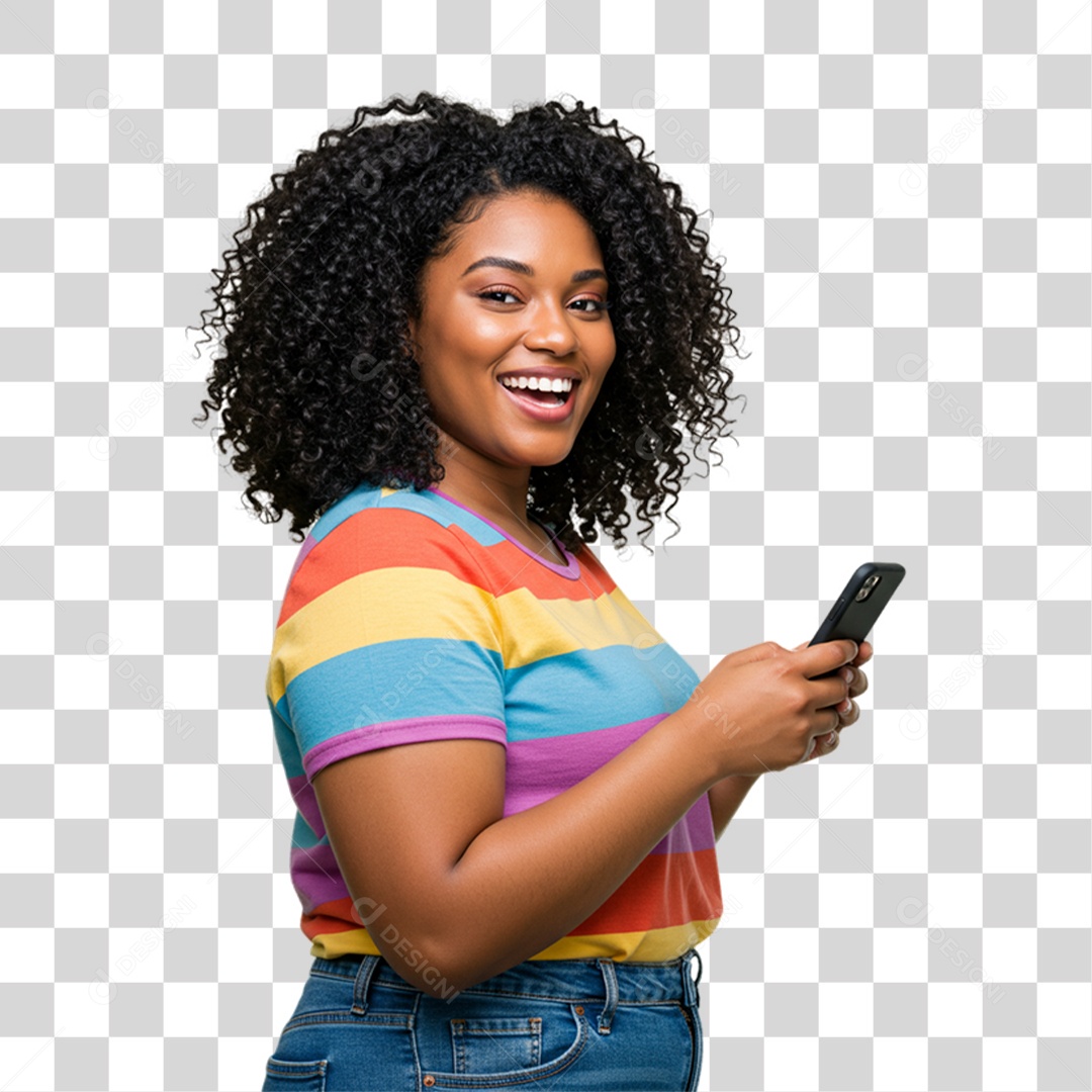 Mulher com Reações Pessoas PNG Transparente