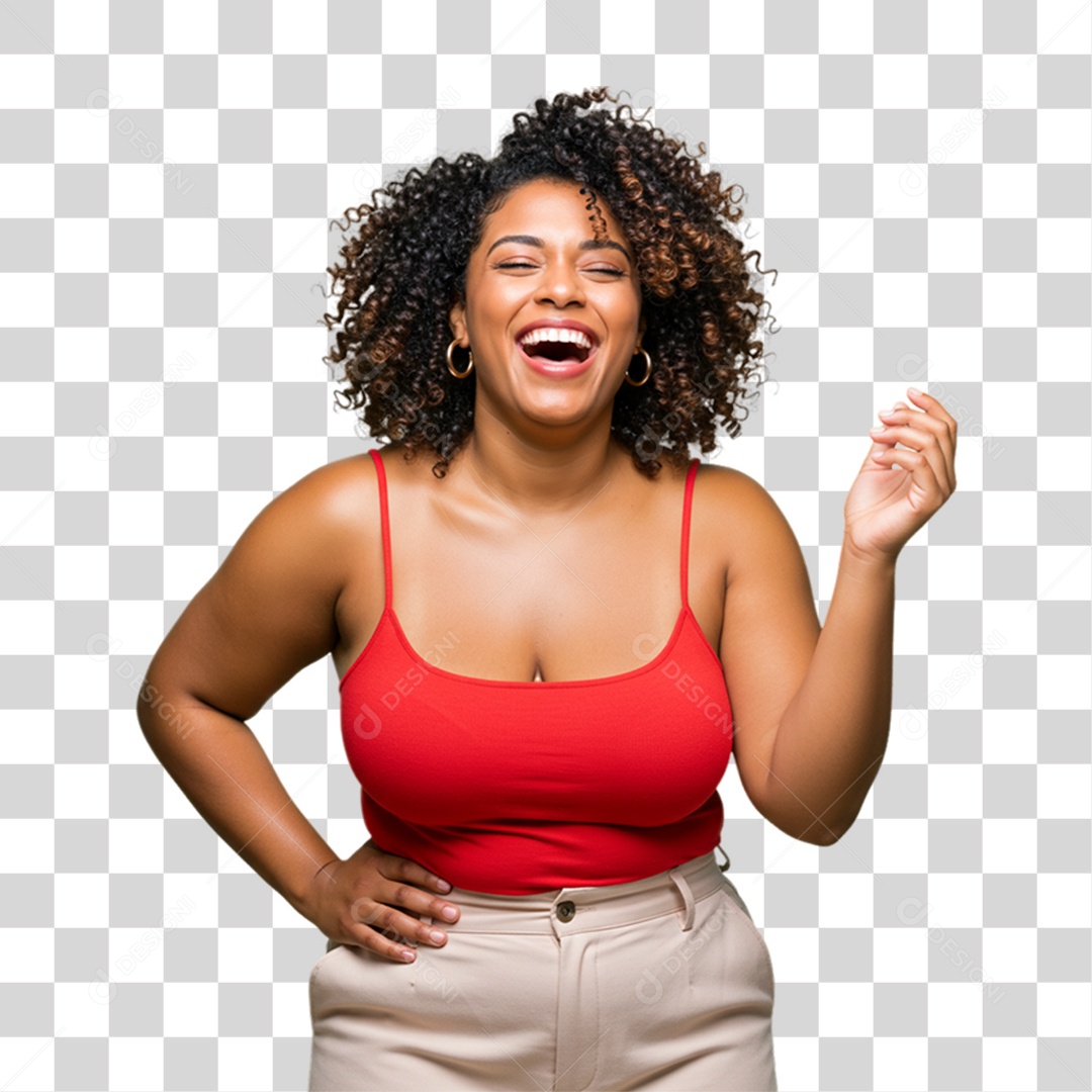 Mulher com Reações Pessoas PNG Transparente