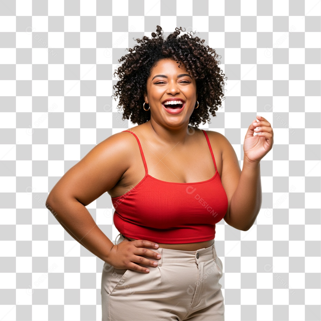 Mulher com Reações Pessoas PNG Transparente