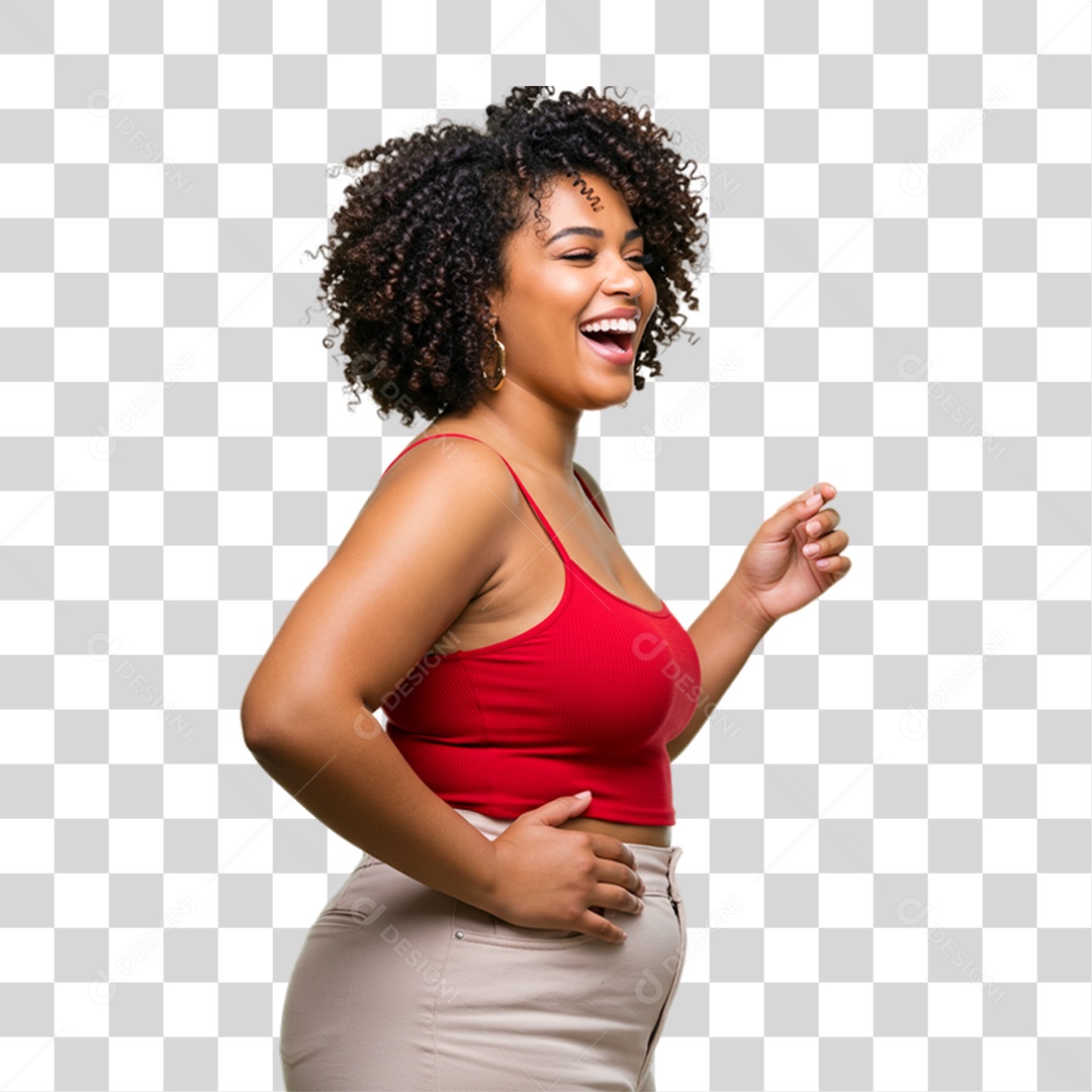 Mulher com Reações Pessoas PNG Transparente